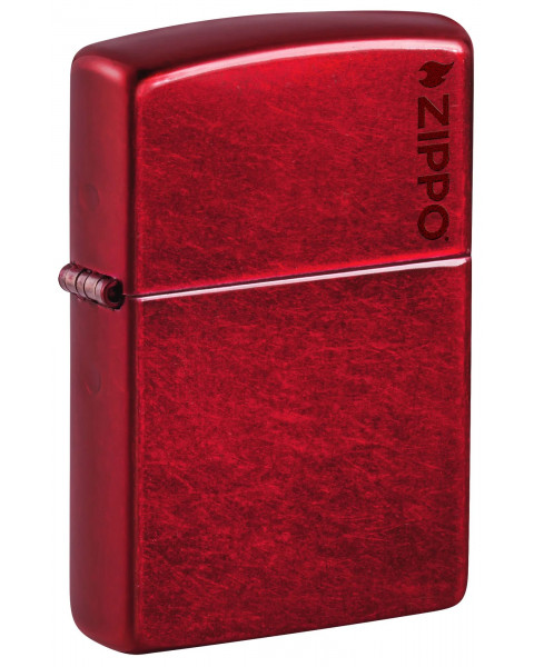 Зажигалка ZIPPO Logo Candy Apple Red™ 21063ZL