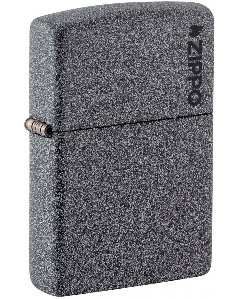 Зажигалка ZIPPO Logo Iron Stone™ 211ZL
