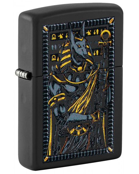 Зажигалка ZIPPO Anubis Black Matte 46245