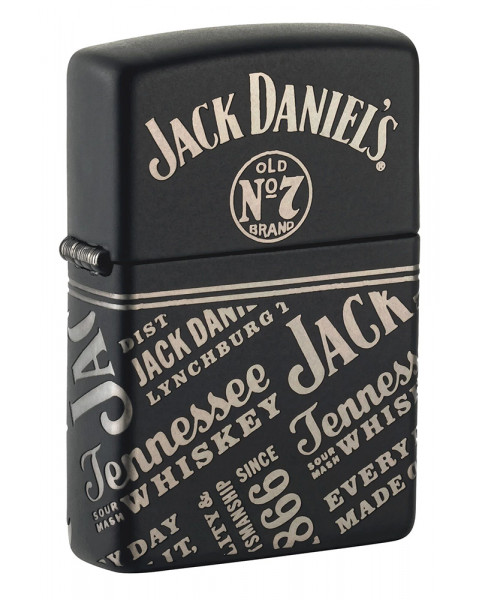 Зажигалка ZIPPO Jack Daniel's Black Matte 46279