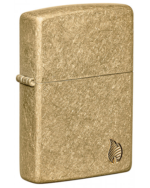 Зажигалка ZIPPO Armor® Flame Tumbled Brass 46398
