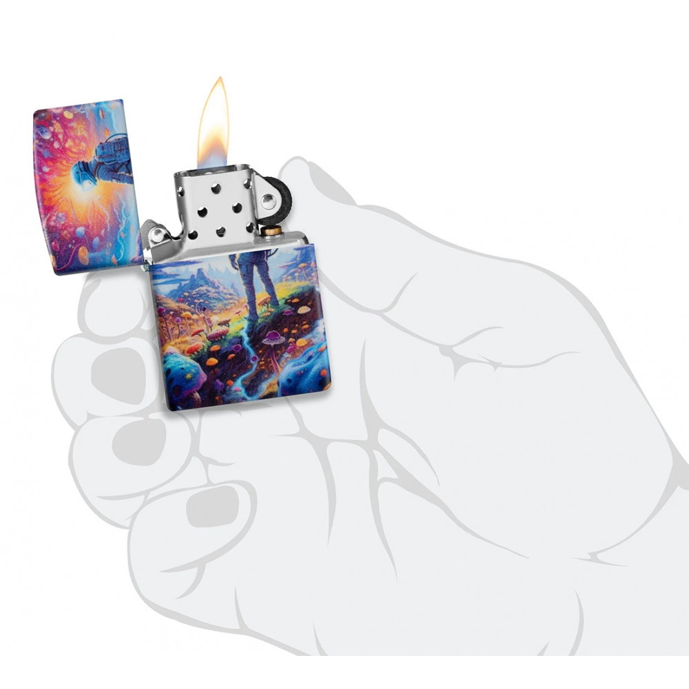 Зажигалка ZIPPO Mushroom Forest Design 540 Matte 46433