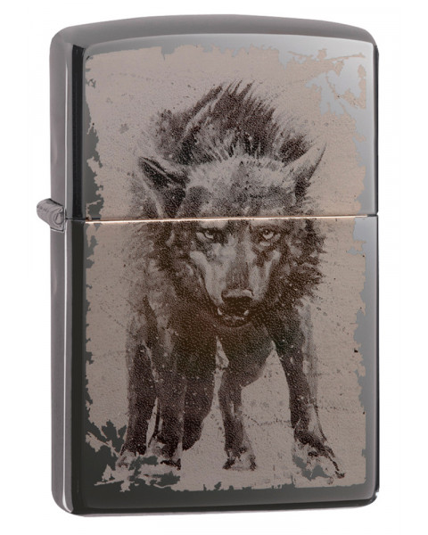 Зажигалка Wolf Design Black Ice® ZIPPO