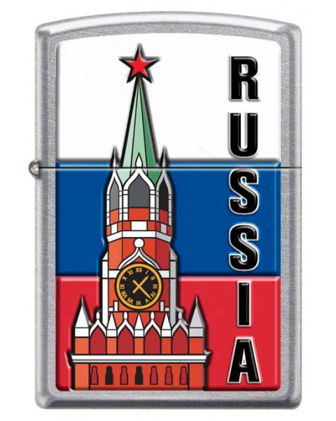 Зажигалка ZIPPO KREMLIN FLAG RUSSIA