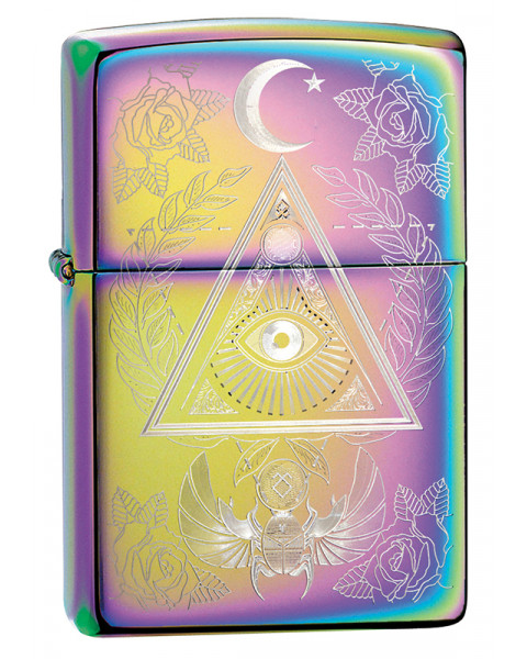 Зажигалка Multi Color Eye of Providence Design ZIPPO
