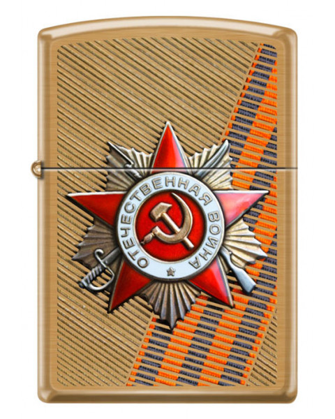Зажигалка День победы ZIPPO ST GEORGE