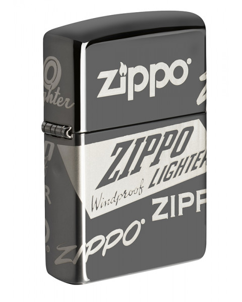 Зажигалка Black Ice® Logo Design ZIPPO 49051