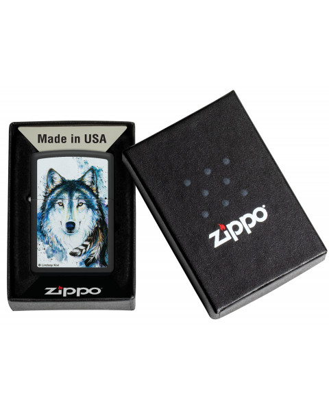 Зажигалка Feed the Good Wolf ZIPPO