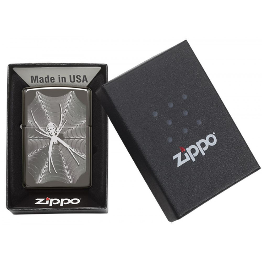 Зажигалка Spider & Web Design ZIPPO
