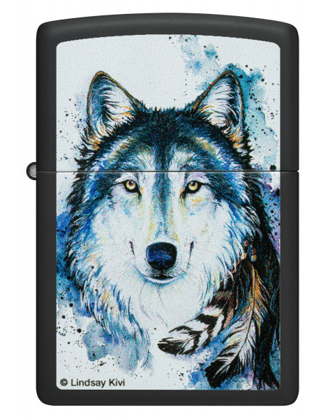 Зажигалка Feed the Good Wolf ZIPPO