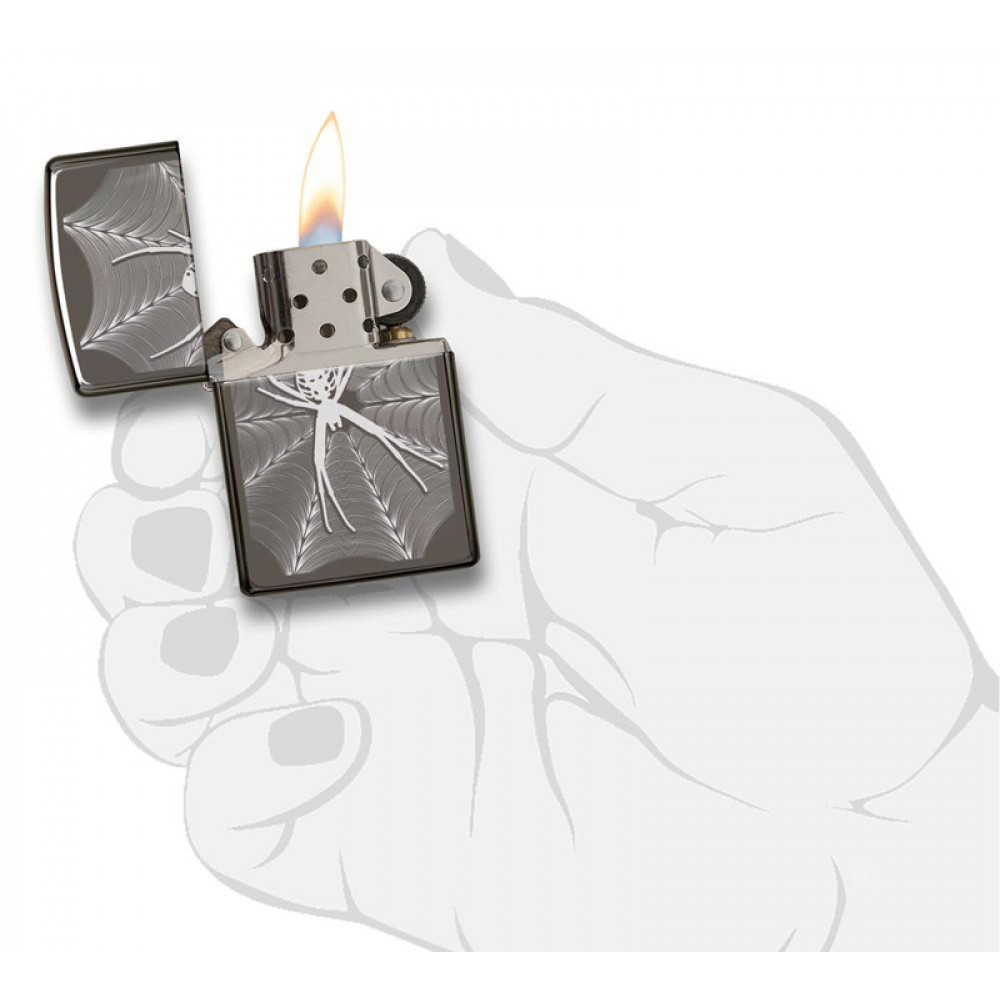 Зажигалка Spider & Web Design ZIPPO